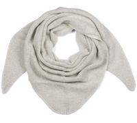 Dreieckstuch STYLEBREAKER "Strick Dreiecktuch meliert", Damen, grau (hellgrau), Obermaterial: 80% Viskose CV. 20% Wolle WO., Modisch, Modetücher (97704229-0) hellgrau