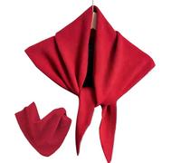 Dreieckstuch, weich, wärmend, modisch, Kopftuch, für Reisen, Geburtstag, Weihnachten, Herbst, Winter, Herbst, Mädchen, rot, Refer to description