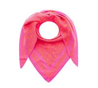 Dreieckstuch ZWILLINGSHERZ, Damen, rosa, Baumwollmischung, gemustert, mehrfarbig, Modetücher, mit abwechslungsreicher Musterung (36669207-0) rosa