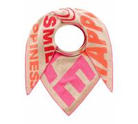 Dreieckstuch ZWILLINGSHERZ ""Große Freunde"", Damen, beige, Obermaterial: 50% Baumwolle, 50% Polyacryl, Modetücher, mit Schrift (11846903-0) beige