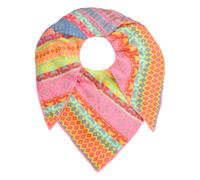 Dreieckstuch ZWILLINGSHERZ ""Maralda"", Damen, bunt, Strick, Materialmix, Modetücher, farbenfrohes Muster, wärmend, Strick (84705325-0) bunt