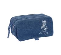 Dreifaches Mehrzweck-Etui Donald Blau 21,5 x 10 x 8 cm