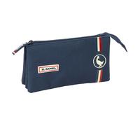 Dreifaches Mehrzweck-Etui El Ganso Eclipse Marineblau 22 x 12 x 3 cm