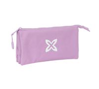 Dreifaches Mehrzweck-Etui Munich Basic Lila 22 x 12 x 3 cm