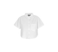Dreimaster Bluse Damen Baumwolle weiß, M