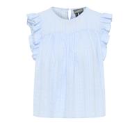 Dreimaster Bluse Damen hellblau, XS