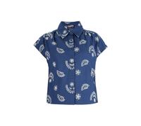 Dreimaster Bluse Damen marine, S