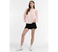 Dreimaster Bluse Damen rosa, XS
