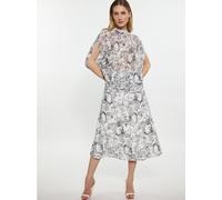 Dreimaster Bluse Damen schwarz weiss M