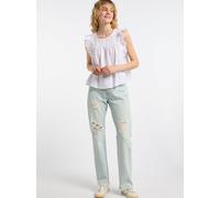 Dreimaster Bluse Damen Weiss M