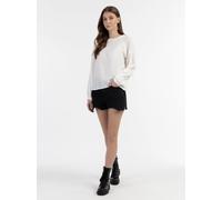 Dreimaster Bluse Damen Wollweiss XL