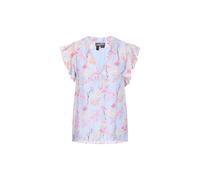 Dreimaster Bluse Frauen hellblau M