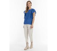 Dreimaster Blusenshirt Damen Blau XS