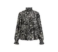 Dreimaster Blusenshirt Damen Schwarz Mehrfarbig M