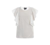 Dreimaster Blusenshirt Damen Wollweiss XL