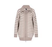 Dreimaster Cardigan Damen Sand Wollweiss XL/2XL