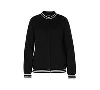 Dreimaster Cardigan Damen Schwarz Weiss Streifen XL/2XL