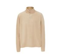 Dreimaster Fleecepullover Herren beige, L