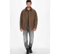 Dreimaster Jacke Herren Baumwolle braun, M