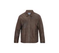 Dreimaster Jacke Herren Leder braun, M