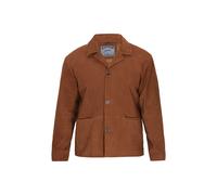 Dreimaster Jacke Herren Leder braun, L