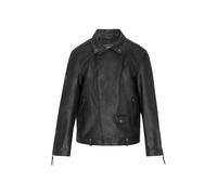 Dreimaster Jacke Herren Leder braun, L