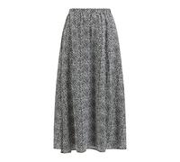 DreiMaster Klassik Damen Maxirock, Schwarz Weiss, L