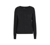 DreiMaster Klassik Damen Pullover Schwarz, XS/S