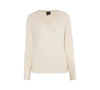 DreiMaster Klassik Women's Strickpullover, Hellbeige, XL/XXL