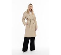 Dreimaster Klassischer Trenchcoat Damen Beige L