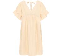 Dreimaster Kleid Damen Beige Creme L