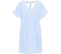 Dreimaster Kleid Damen Hellblau L