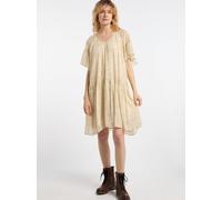 Dreimaster Kleid Damen Wollweiss Mehrfarbig M