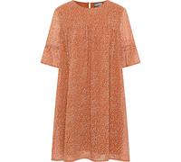 Dreimaster Kleid Damen Orange Mehrfarbig XS