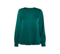 Dreimaster Langarmbluse Damen dunkelgrün S