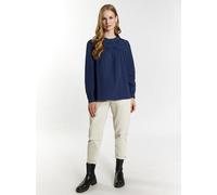 Dreimaster Langarmbluse Damen marine, XS