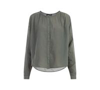 Dreimaster Langarmbluse Damen Oliv XS