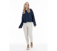 Dreimaster Oversize Sweatshirt Damen Marine L