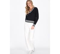 Dreimaster Pullover Damen marine, M/L