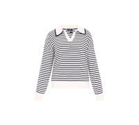 Dreimaster Pullover Damen weiß, XS/S