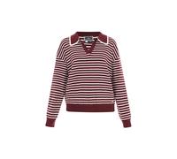 Dreimaster Pullover Damen rot, M/L