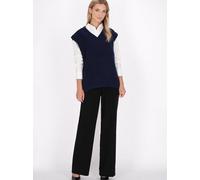 Dreimaster Pullunder Damen Marine M/L
