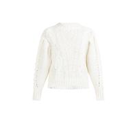 Dreimaster Strick Pullover Damen WOLLWEISS XL/2XL