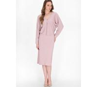 Dreimaster Strickjacke Damen altrosa, XL/XXL