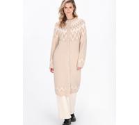 Dreimaster Strickjacke Damen beige, XL/XXL