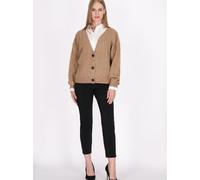 Dreimaster Strickjacke Damen beige, XS/S