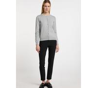 Dreimaster Strickjacke Damen Grau Melange M/L