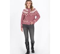 Dreimaster Strickjacke Damen rot, XS/S