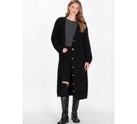 Dreimaster Strickjacke Damen schwarz, M/L