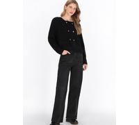 Dreimaster Strickjacke Damen schwarz, M/L